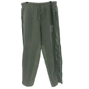Nike Jordan Men's XXL Green 23 Engineered Splicing Zipper CT2918-313 Pant Baggy